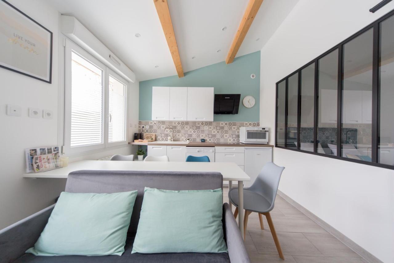 L'Emeraude Rez-De-Chaussee - Parking Prive -Zapart'Hotels Malesherbes Dış mekan fotoğraf