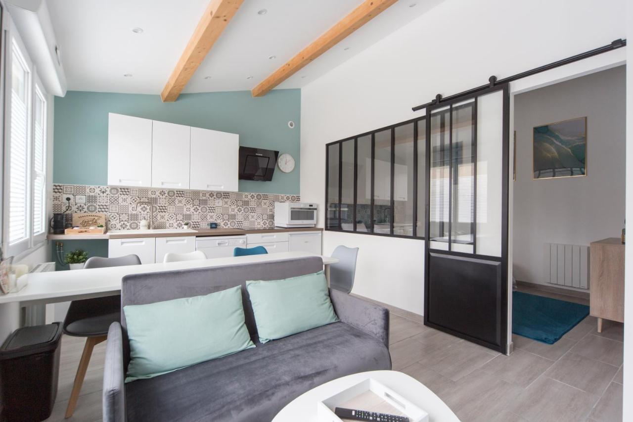 L'Emeraude Rez-De-Chaussee - Parking Prive -Zapart'Hotels Malesherbes Dış mekan fotoğraf