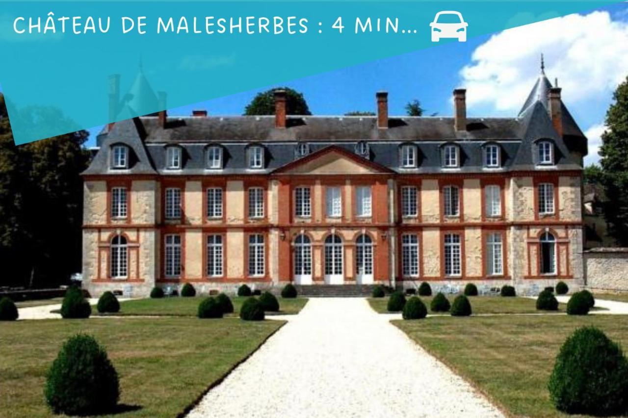L'Emeraude Rez-De-Chaussee - Parking Prive -Zapart'Hotels Malesherbes Dış mekan fotoğraf