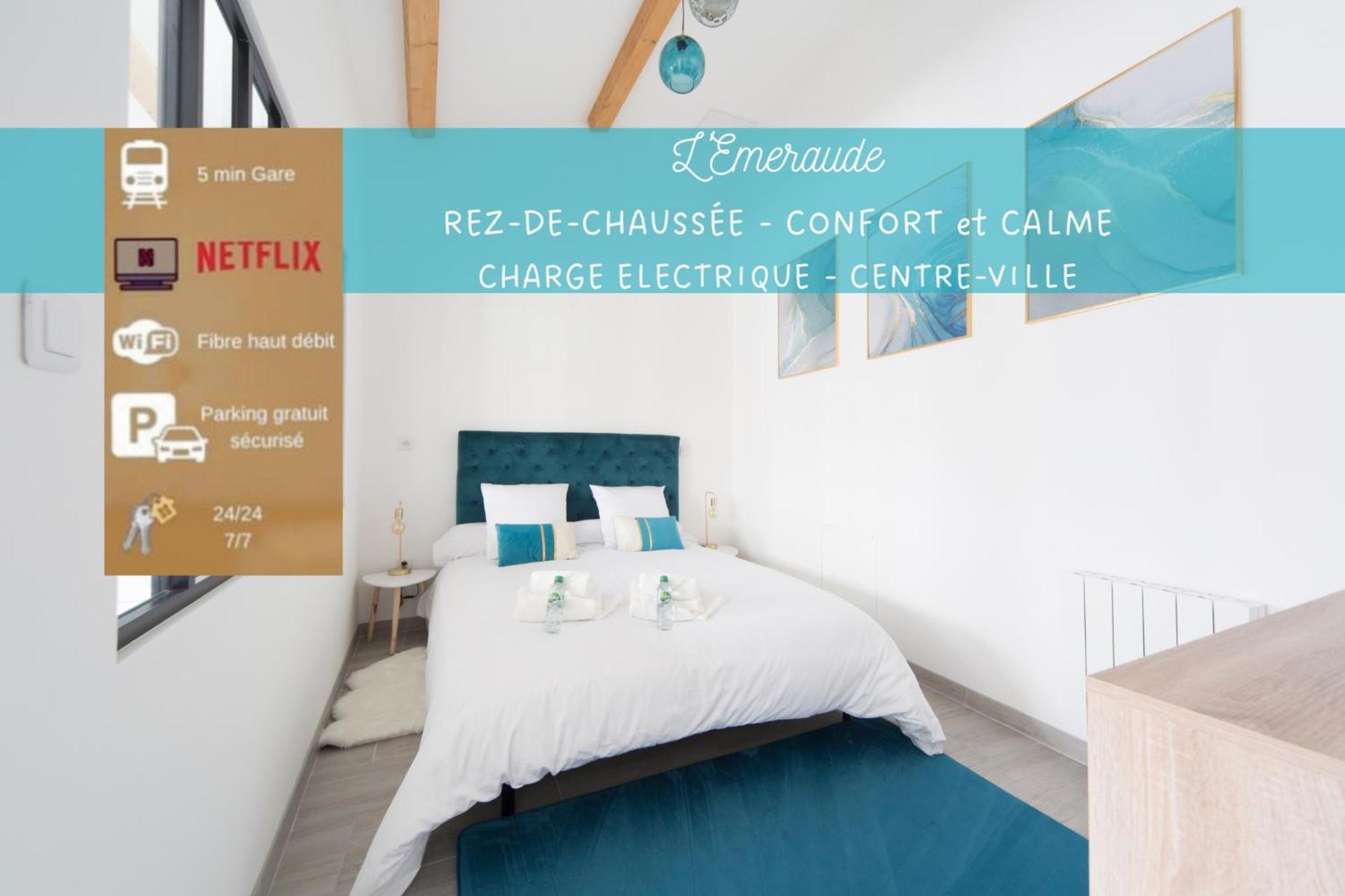 L'Emeraude Rez-De-Chaussee - Parking Prive -Zapart'Hotels Malesherbes Dış mekan fotoğraf